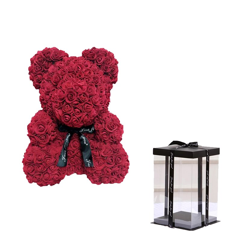 Teddy Rose Bear (Valentine's Special) - ShopLovee