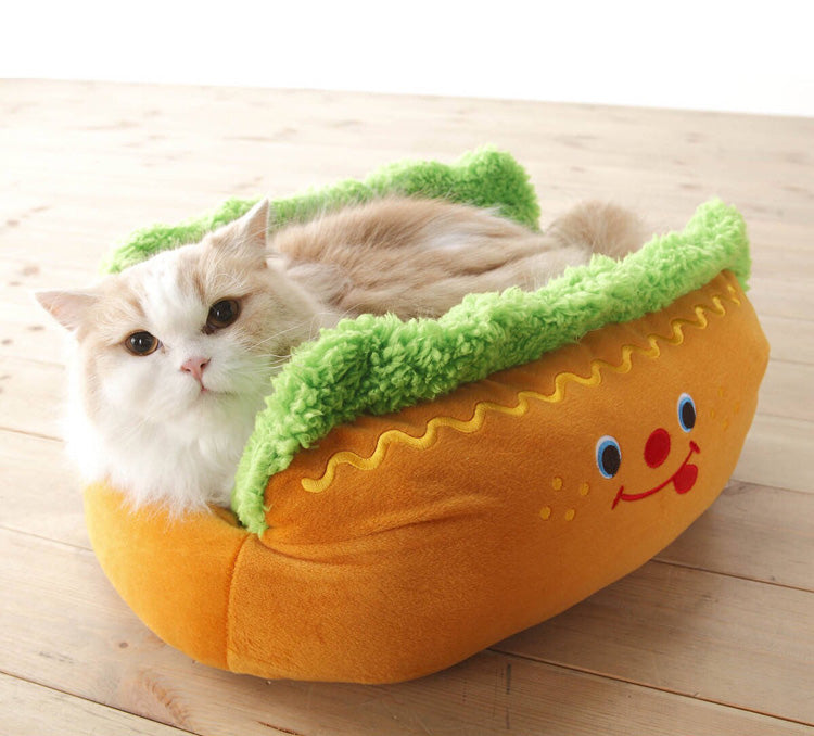 Hot Dog Pet Bed - ShopLovee