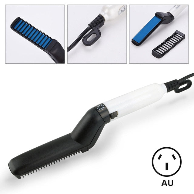 Multifunctional Hair Comb Beard Straightener - ShopLovee