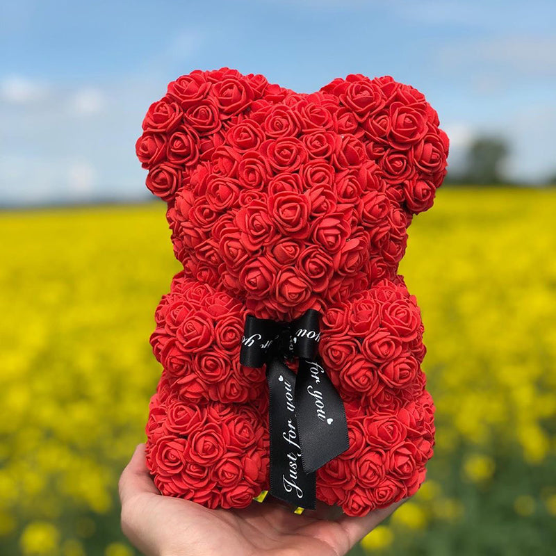 Teddy Rose Bear (Valentine's Special) - ShopLovee