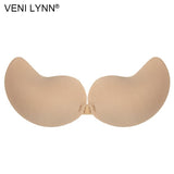VENILYNN E F G Large Cup Size Strappy Mango Shape Self Adhesive Bra + Breast Stick on Big Bust Nipple - ShopLovee